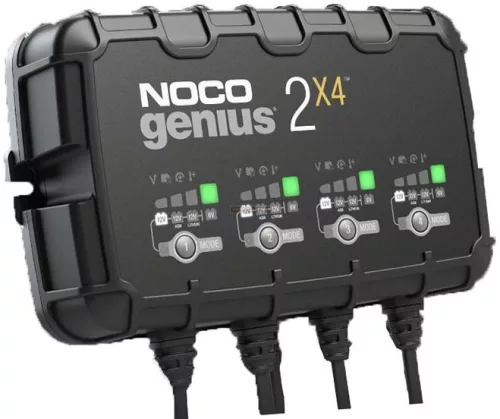 Töltő NOCO GENIUS2X4 (6/12V 2A)