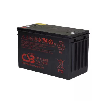 Zselés akkumulátor CSB GP121000 (12V/102Ah)