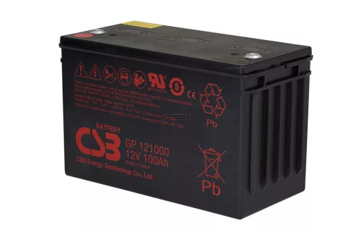 Zselés akkumulátor CSB GP121000 (12V/102Ah)