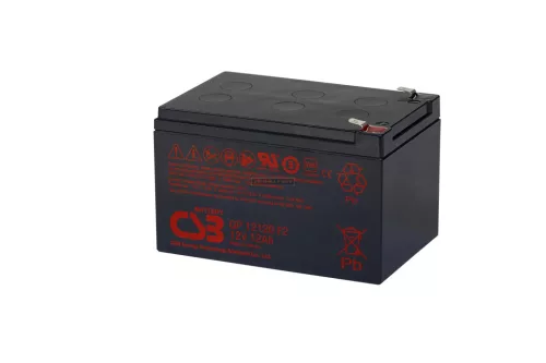 Zselés akkumulátor CSB GP12120 F2 (12V/12Ah)