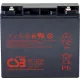 Zselés akkumulátor CSB GP12200 (12V/22,6Ah)