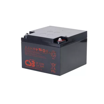 Zselés akkumulátor CSB GP12260 (12V/27,4Ah)