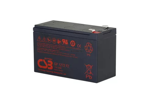 Zselés akkumulátor CSB GP1272 (12V/7Ah/28W)