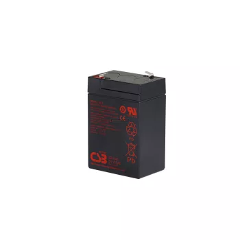 Zselés akkumulátor CSB GP645 (6V/4,58Ah)