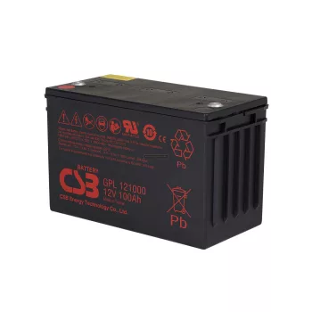 Zselés akkumulátor CSB GPL121000 (12V/103,8Ah)