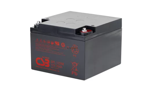 Zselés akkumulátor CSB GPL12260 (12V 29Ah)