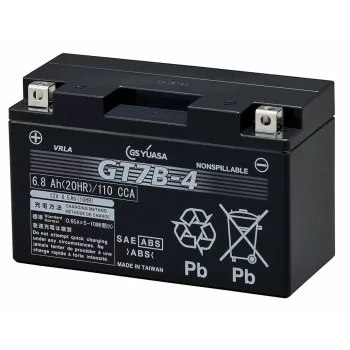 Yuasa motor akkumulátor 12V 6.8Ah/115A bal+