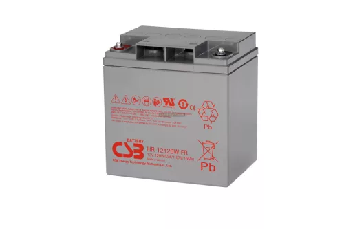 Zselés akkumulátor CSB HR12120W (12V/31,5Ah)