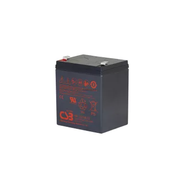Zselés akkumulátor CSB HR1221W F2 (12V/5,1Ah)