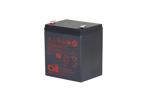 Zselés akkumulátor CSB HR1221W F2 (12V/5,1Ah)