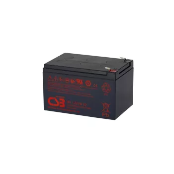 Zselés akkumulátor CSB HR1251W F2 (12V/12,5Ah)