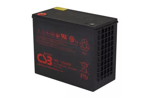 Zselés akkumulátor CSB HRL12540W (12V 134Ah)