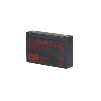Zselés akkumulátor CSB HRL634W F2 (6V 8,2Ah)