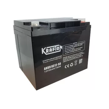 Krafton 12V 50Ah zselés akkumulátor 