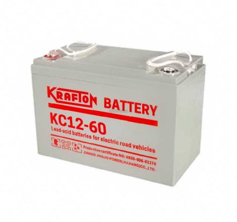 Krafton 12V 60Ah zselés akkumulátor