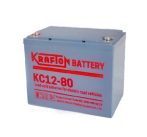 Krafton 12V 80Ah zselés akkumulátor