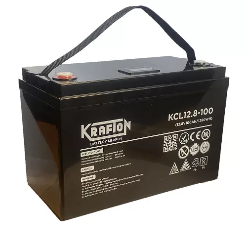 Krafton autó akkumulátor 8V 100Ah