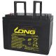Long 12V 75Ah zselés akkumulátor