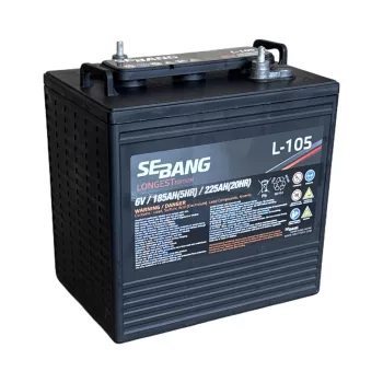 Sebang longest 6v 225Ah munka akkumulátor L-105