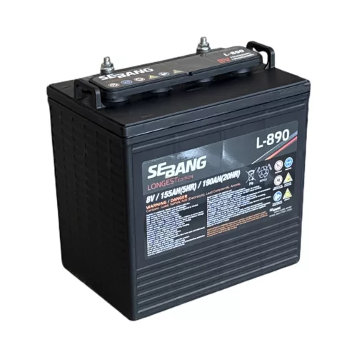 Sebang longest 8v 190Ah munka akkumulátor L-890