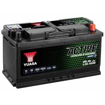 Yuasa AGM 12V 95Ah munka akkumulátor 