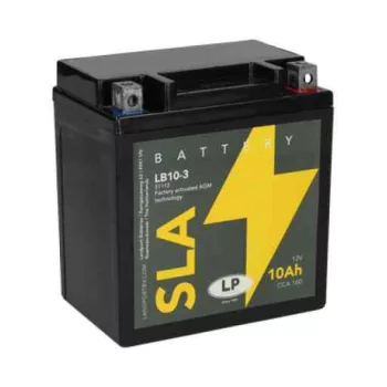 Landport SLA-LB10-3 motorakkumulátor, 12V 10Ah, 160A