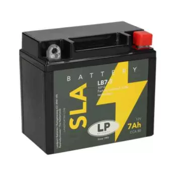 Landport SLA-LB7-3 motorakkumulátor, 12V 7Ah, 80A