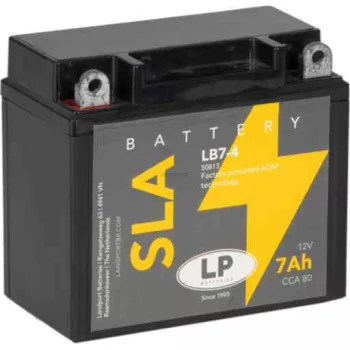 Landport SLA-LB7-4 motorakkumulátor, 12V 7Ah, 80A