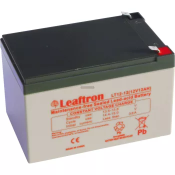 Zselés akkumulátor Leaftron LT12-12 T2 (12V 12Ah)