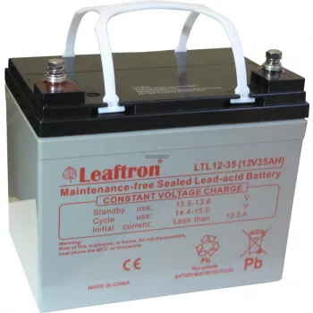 Zselés akkumulátor Leaftron LTL12-35 (12V 35Ah)