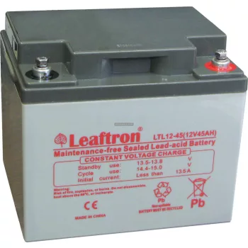 Zselés akkumulátor Leaftron LTL12-45 (12V 45Ah)