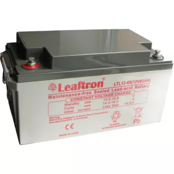 Zselés akkumulátor Leaftron LTL12-65 (12V 65Ah)