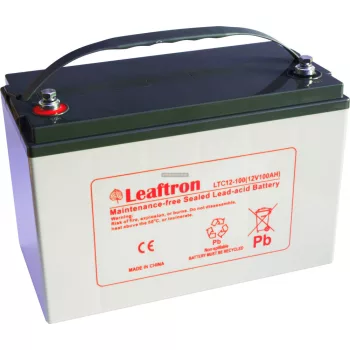 Zselés akkumulátor Leaftron LTC12-100 (12V 100Ah)