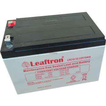 Zselés akkumulátor Leaftron LTC12-15 T2 (12V/15Ah)