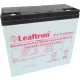 Zselés akkumulátor Leaftron LTC12-24 (12V 24Ah