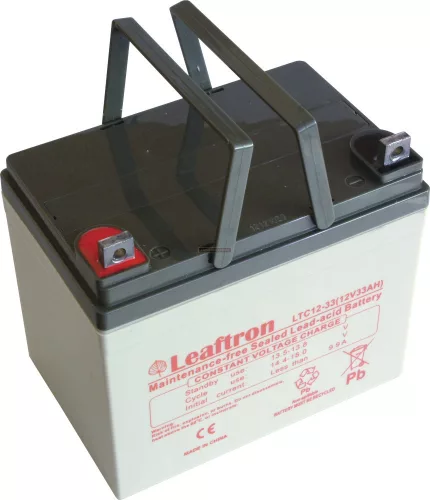 Zselés akkumulátor Leaftron LTC12-33 (12V 33Ah)