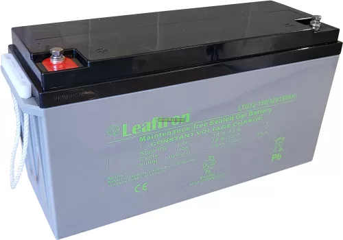 Zselés akkumulátor Leaftron LTG12-150 (12V/150Ah)
