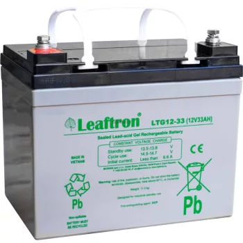 Zselés akkumulátor Leaftron LTG12-33 (12V/33Ah)