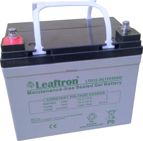 Zselés akkumulátor Leaftron LTG12-35 (12V/35Ah)
