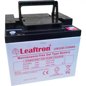 Zselés Akkumulátor Leaftron LTG12-50 (12V 50Ah)