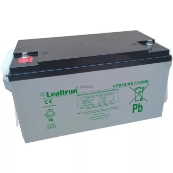 Zselés akkumulátor Leaftron LTG12-65 (12V/65Ah)