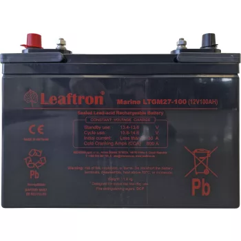 Zselés akkumulátor Leaftron LTGM27-100 (12V/100Ah)