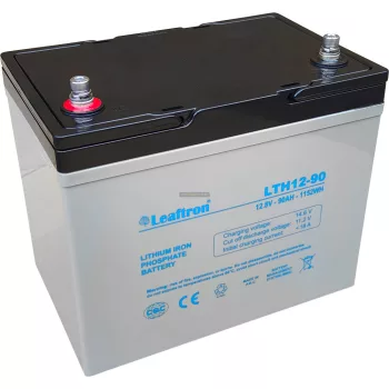 Lítium akkumulátor Leaftron LTH12-90 Lithium (12V/90Ah)