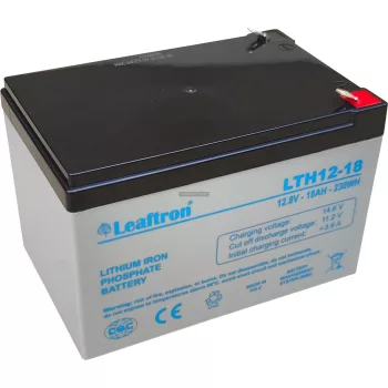 Lítium akkumulátor Leaftron LTH12-18 Lithium (12V/18Ah)