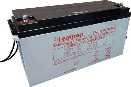 Zselés akkumulátor Leaftron LTL12-150 (12V 150Ah)