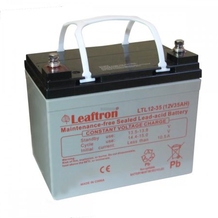 Leaftron LTL 12V 35Ah zselés akkumulátor