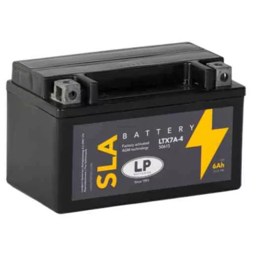 Landport SLA-LTX7A-4 motorakkumulátor, 12V 6Ah, 105A
