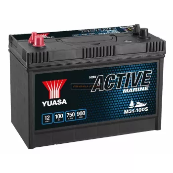 Yuasa munka akkumulátor 12V 100Ah bal+