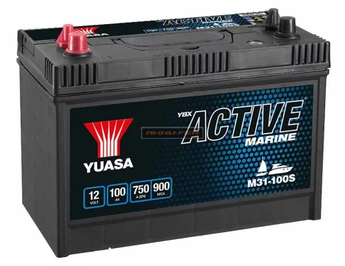 Yuasa munka akkumulátor 12V 100Ah bal+