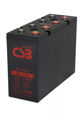Zselés akkumulátor CSB MSJ1000 (2V 1050Ah)